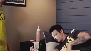 Next Door Breed's Ass-Bred Twink Pounded Hard By Daddy Bear