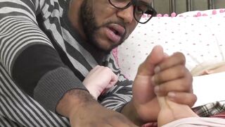 Big Black Dick Stretches Little Red Pussy - Izzy Wilде & Micah Martinx