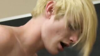 Classroom Fucks - Handsome Twink Gets A Hard Lesson In Anal