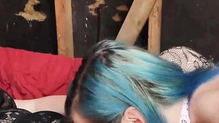 Bondaged BDSM Domination - Spanked And Fucked Hard By Dominatrix With Big Dick