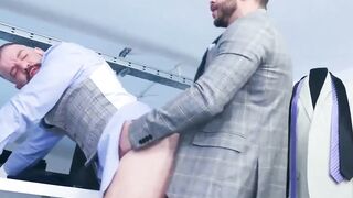 Ass-Ramming Rough Sex with Hunks Dan Tyler & Johnny B.