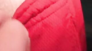 Mature Amateur Jerking Off With Cock Ring In Public