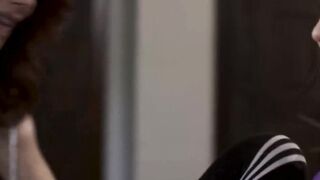 Maya Wolfe & Ariel Demures - Double Penetrated Lesbians Scene of Passion