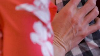 Lesbian Step-Mother & Daughter Scissoring Fingering Orgasm