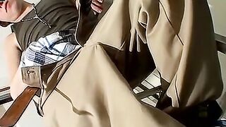 Twinks Confessional - Teen Jerks Off In Public Bathroom