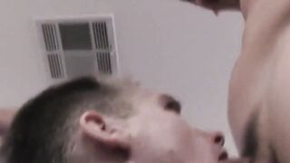 Ink-Dusted Stud's Ass Fucked Raw by His College Buddy