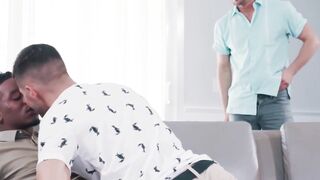 Throat Stuffers Club - Deepthroating Anal Threesome with Casey & Colby