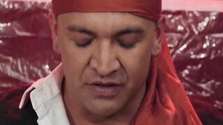 3way Thriller! Hot blonde Athenia Raines gets her tight ass pounded by two studs