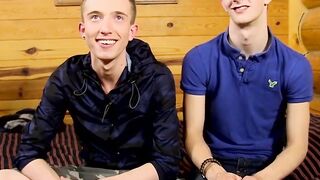 Twinks Ass-Fucking Passionate Anal Sex" or "Anal Twinkle Treats For Hardcore Fuckers", both are suitable to describe this anal sex scene between two barely legal men in their late teens/early twenty's