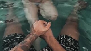 Redheaded Vixen Katerrine Devil Fucks Her Friend's Husband At The Hot-Tub