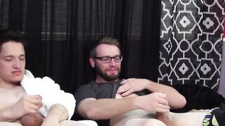 Buddy's Buddy #2 - Sagging Nuts Edition": Old Friends Share Intimate Moments While Jerking Off Together