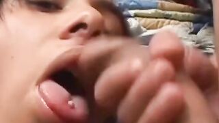 Latino Twunk's Ass Licking Blow Job - Hot Gay Porn Action