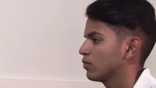 Public Bar Sex - Older Man Fucks barely legal Twinks Ass In Public Bathroom