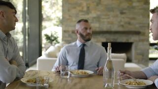 Threeway Threesome - Straight Guys Share Their Asses With Each Other