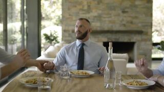 Threeway Threesome - Straight Guys Share Their Asses With Each Other