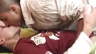 Raw & Uncut - Skinny Twinks Fuck Hardcore in Hot Threesome
