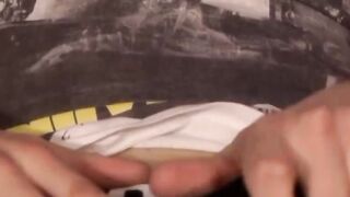 Skinny Twunk's Ass Play & Wanked Off - HOT ASS PLAY WITH AARON MICHAEL