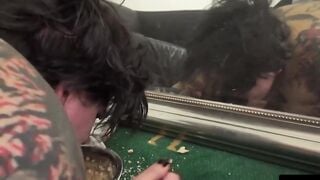 UK Sub Sluts #108- Fat Girl Fucks Daddy Hard On All Four