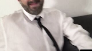 UK Sub Sluts #108- Fat Girl Fucks Daddy Hard On All Four