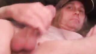 MATURE COCK RING MASTURBATION POV SEXY GUY WITH INKED BODY