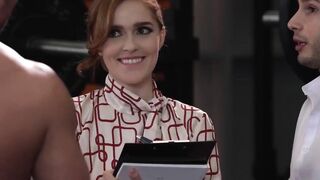 Petite Cuties - Teenage Redhead Gives Footjob And Gets Facial