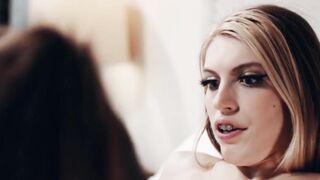 Transgender Step-Mother Comforting Teen With Huge Dick - POV