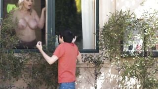 Step-Mother's Dirty Secret - Step Mom & Son Fucking In The Kitchen