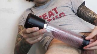 Alternative Guy's Intense Solo Stroker Session