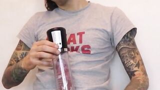 Alternative Guy's Intense Solo Stroker Session