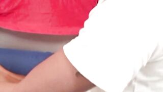 Anal Stretch Extreme! Big Dick Buddy Fucks His Hairy Latin Lover's Ass