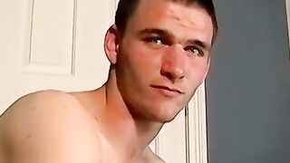 White Dude Shaving His Balls For Buddy's Oral Pleasure