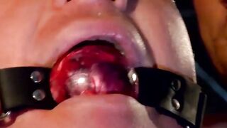 Dominatrix Torments Slave Boy in BDSM Dungeon - Bondage Submission Training