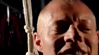 Dominatrix Torments Slave Boy in BDSM Dungeon - Bondage Submission Training