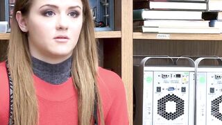 Ink-Splattered Teen Babe Gets Fucked Before Office Facial - Rosaline Spinks