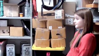 Ink-Splattered Teen Babe Gets Fucked Before Office Facial - Rosaline Spinks