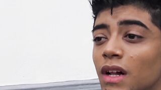 Big-Dick Latin Lover Pays For A Ride And Swallows Load