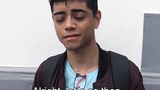 Big-Dick Latin Lover Pays For A Ride And Swallows Load