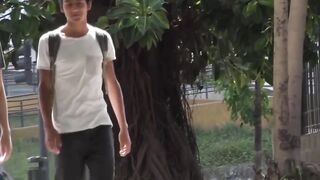 Hot Latin Stud Rides Raw Dick - Bareback Anal Threesome