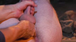 Bondage Submissive Edged And Teased By Two Dominatrix In Threesome