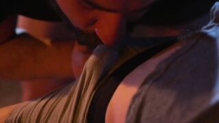 Bondage Submissive Edged And Teased By Two Dominatrix In Threesome