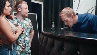 Bratz Doll House Invasion #3 - Busty Teen Gets Creeped On And Fucked
