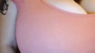 BBW MILF Biggest Natural Breasts Striptease & Solo Play
