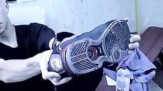 Foot Worship - Kitchen Cleaner Fetish with Dirty Feets