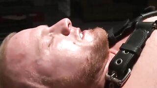 Bondage Domination - Handsome Stud Gets Whip Marks And Bound In Bondage Sex