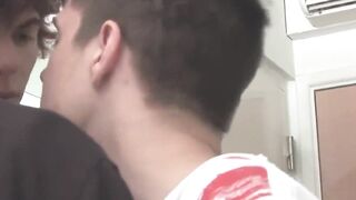 Group-Sex Party! Hot Guys Paint Each Other With Sticky Loads