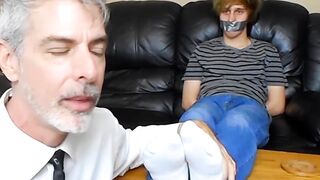 Barefoot Bondage - Sensual Foot Fetish Exploration with BDSM Dominatrix