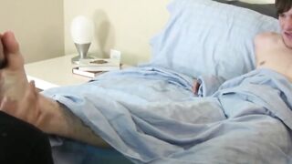 Twinks' Toe-Sucking Feet Frenzy - Footjob POV
