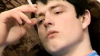 Twinks Thrilling Smoking Session Before Hot Sex - Hunks Fucked Raw