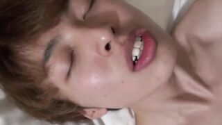 Asian Twinks - Raw Doggy Style Threesome Action