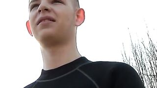 Three's Company - Twink Threesome Anal Action